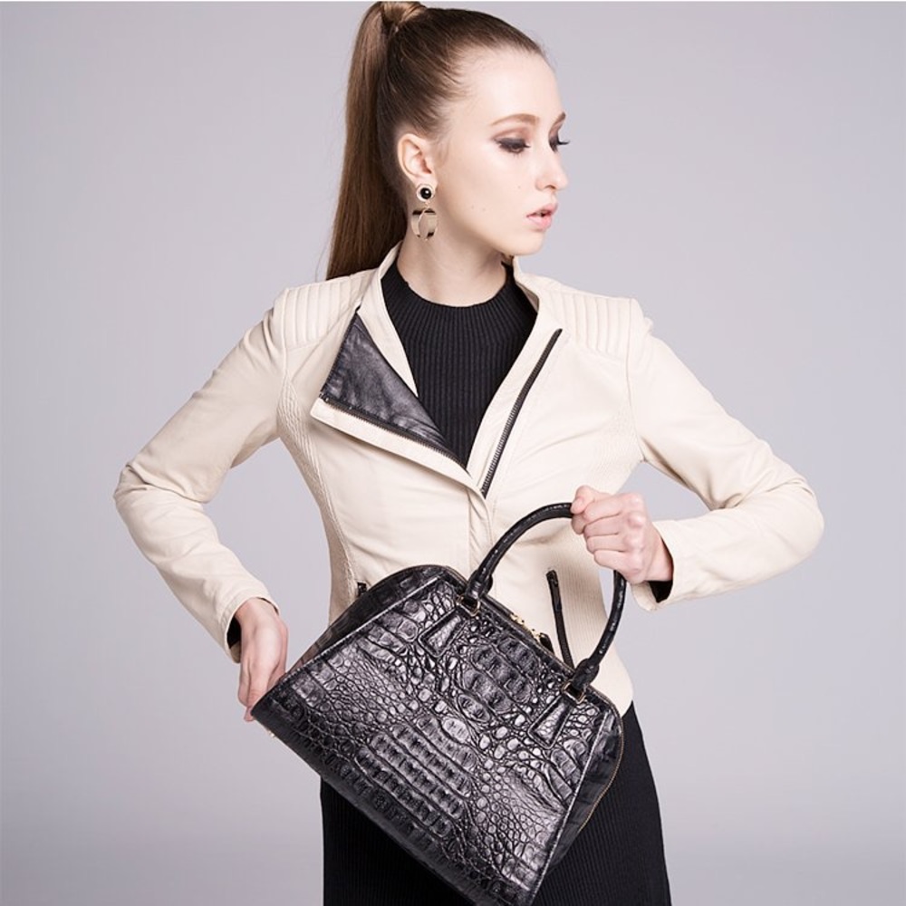 Pre-Order D'MOM Curva Classic DomedSatchel Handbag